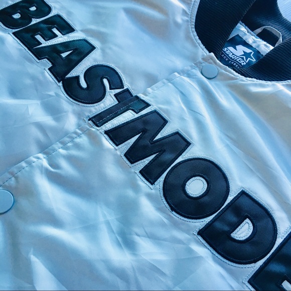 Nwt Raiders Beastmode Jacket Nfl 